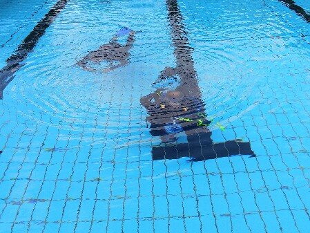 Training im Pool Bild 3